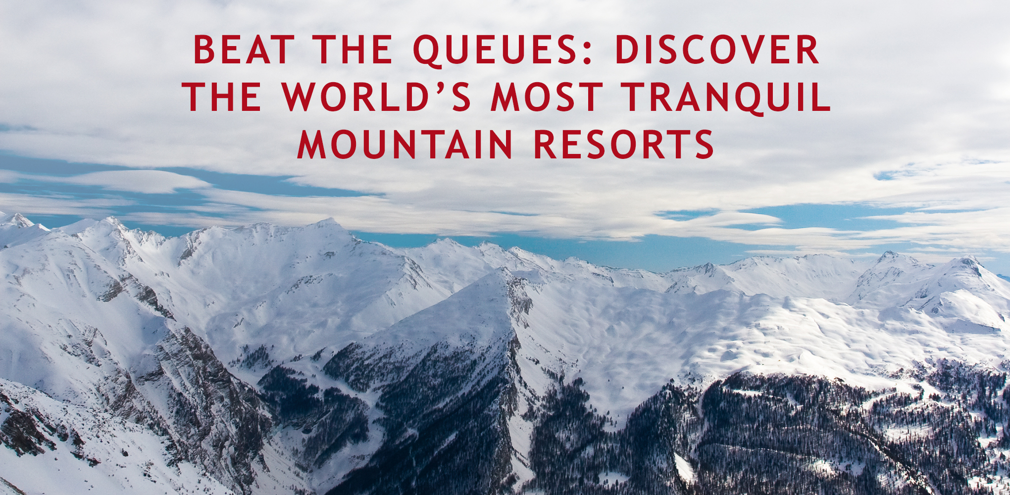 Beat The Queues Discover World 8217 S Most Tranquil Mountain Andermatt Switzerland